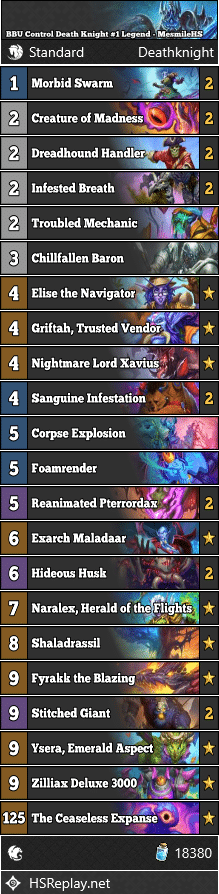 BBU Control Death Knight #1 Legend - MesmileHS