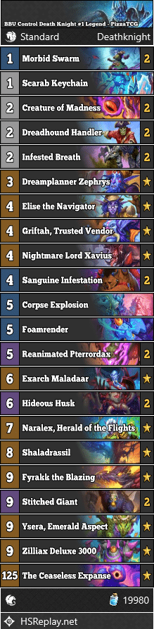 BBU Control Death Knight #1 Legend - PizzaTCG