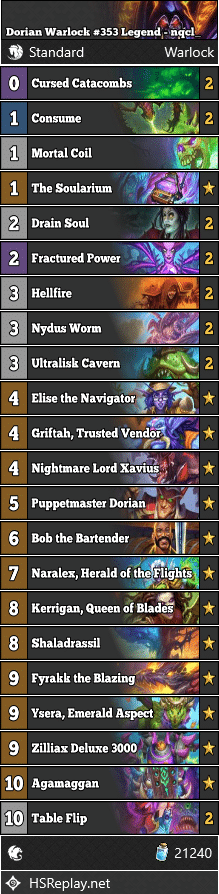 Dorian Warlock #353 Legend - nqcl_