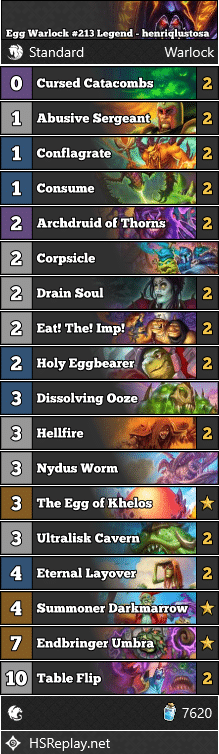 Egg Warlock #213 Legend - henriqlustosa