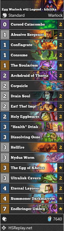 Egg Warlock #42 Legend - kikilika_