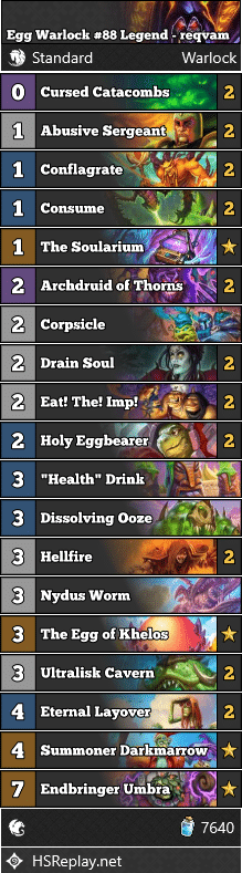 Egg Warlock #88 Legend - reqvam