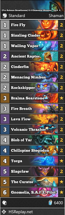 (Pre-Release Brawliseum) 6-0 Elemental Shaman - sar9_6