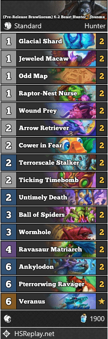 (Pre-Release Brawliseum) 6-2 Beast Hunter - Jhunmx
