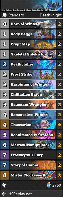 (Pre-Release Brawliseum) 6-2 Frost Death Knight - INF_Magog