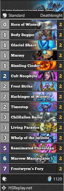 (Pre-Release Brawliseum) 6-2 Frost Death Knight - PaHyang_