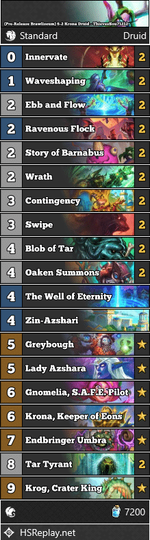 (Pre-Release Brawliseum) 6-2 Krona Druid - ThievesSou71212