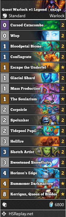 Quest Warlock #1 Legend - xn2qz