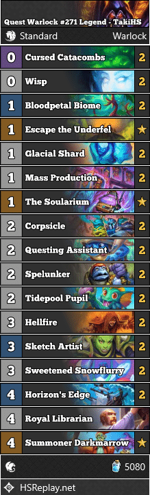 Quest Warlock #271 Legend - TakiHS