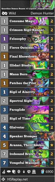 Questline Demon Hunter #1 Legend - FlyinBrownie