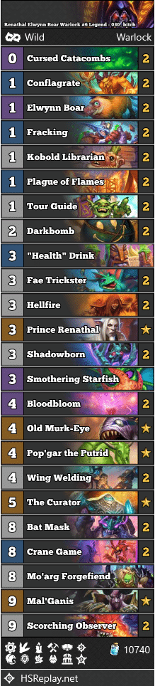 Renathal Elwynn Boar Warlock #6 Legend - 030_bitch