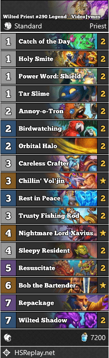 Wilted Priest #290 Legend - VideoJvmes