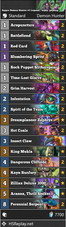 Aggro Demon Hunter #1 Legend - kubu_gaming