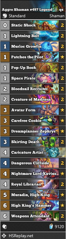 Aggro Shaman #497 Legend - l_qz