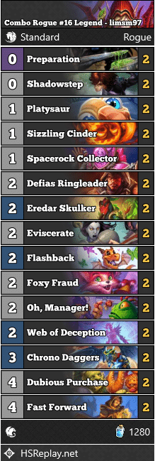 Combo Rogue #16 Legend - limsm97