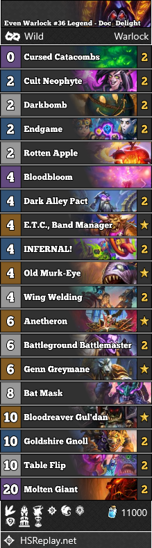 Even Warlock #36 Legend - Doc_Delight