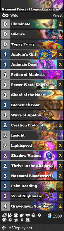 Nazmani Priest #1 Legend - wanwan