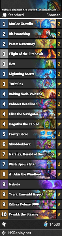 Nebula Shaman #34 Legend - Nacham_Lim