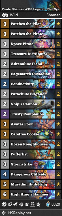 Pirate Shaman #349 Legend - PhilNye