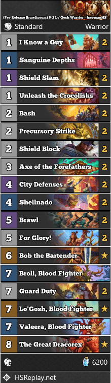 (Pre-Release Brawliseum) 6-2 Lo'Gosh Warrior - IscomanHS