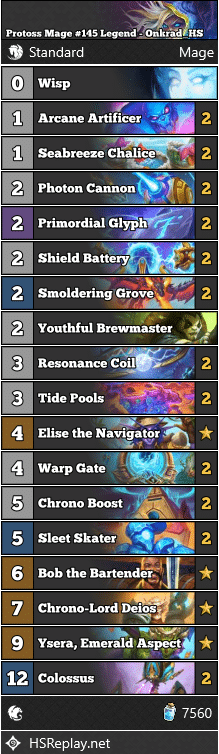 Protoss Mage #145 Legend - Onkrad_HS