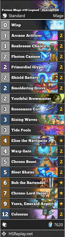 Protoss Mage #49 Legend - Onkrad_HS