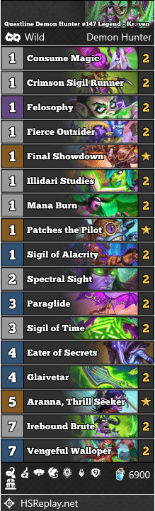 Questline Demon Hunter #147 Legend - Krøven