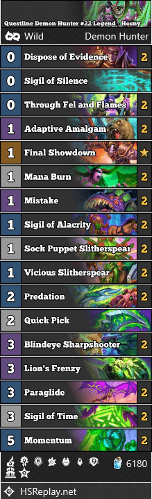 Questline Demon Hunter #22 Legend - Hosny