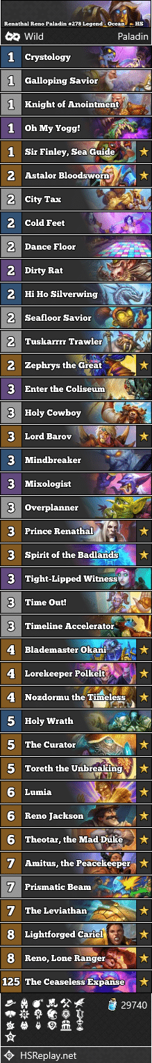 Renathal Reno Paladin #278 Legend - Ocean___HS