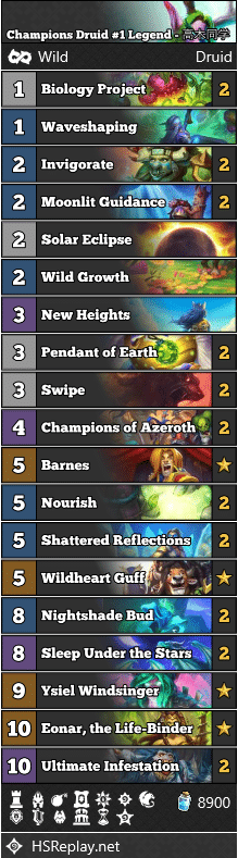 Champions Druid #1 Legend - 高木同学