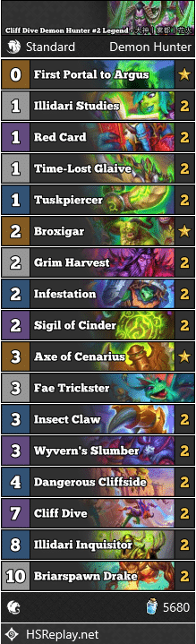 Cliff Dive Demon Hunter #2 Legend - 大神丨雾都丨花火