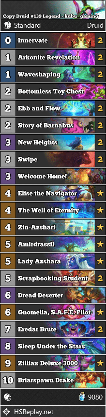 Copy Druid #139 Legend - kubu_gaming