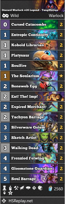 Discard Warlock #26 Legend - YangZhitian
