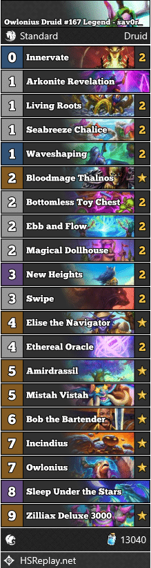 Owlonius Druid #167 Legend - sav0r_