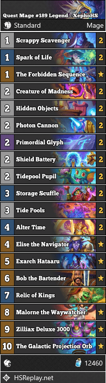 Quest Mage #189 Legend - XephoHS