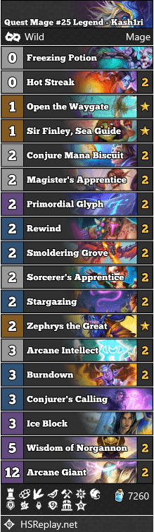 Quest Mage #25 Legend - Kash1ri