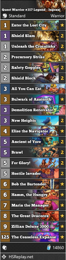 Quest Warrior #317 Legend - lugozzi__