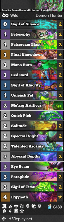 Questline Demon Hunter #174 Legend - DiegoTi01856974