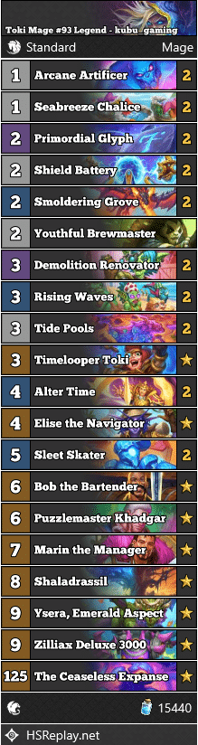 Toki Mage #93 Legend - kubu_gaming