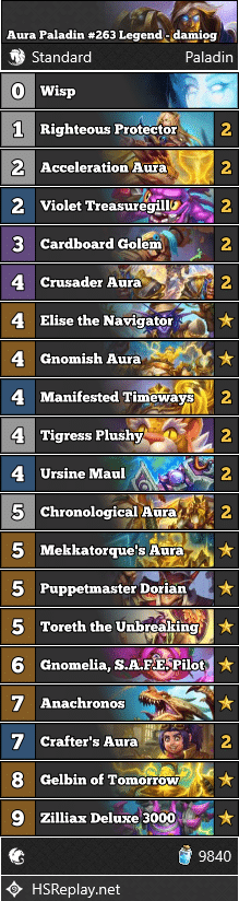 Aura Paladin #263 Legend - damiog