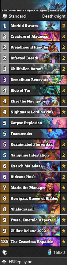 BBU Control Death Knight #31 Legend - mesmile_hs