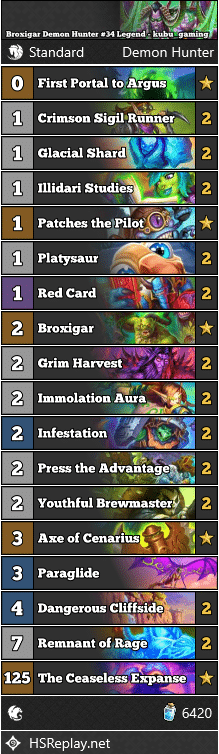 Broxigar Demon Hunter #34 Legend - kubu_gaming
