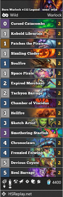 Burn Warlock #332 Legend - xeno_wild_