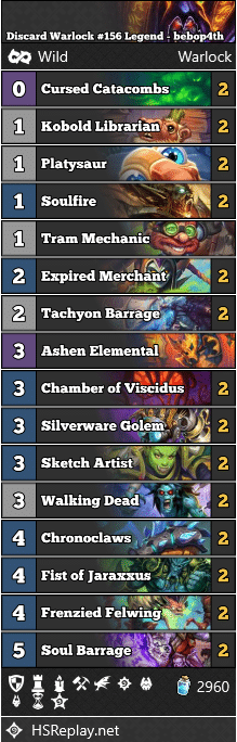 Discard Warlock #156 Legend - bebop4th