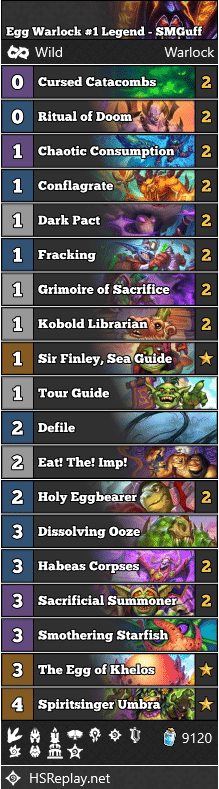 Egg Warlock #1 Legend - SMGuff