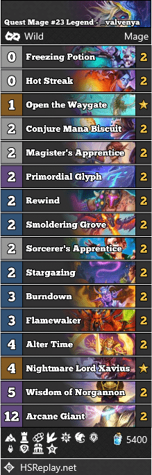 Quest Mage #23 Legend - _valvenya