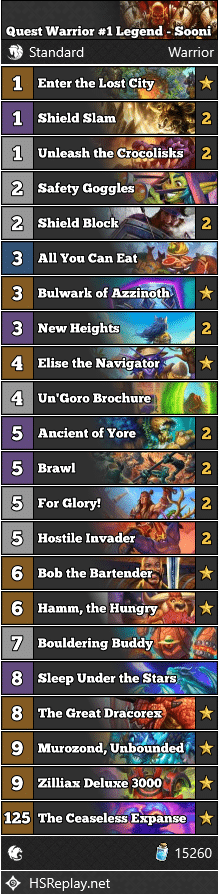 Quest Warrior #1 Legend - Sooni