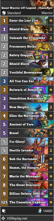Quest Warrior #87 Legend - ChaosNuri