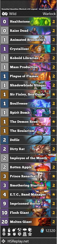 Renathal Questline Warlock #10 Legend - kirayamatoXV