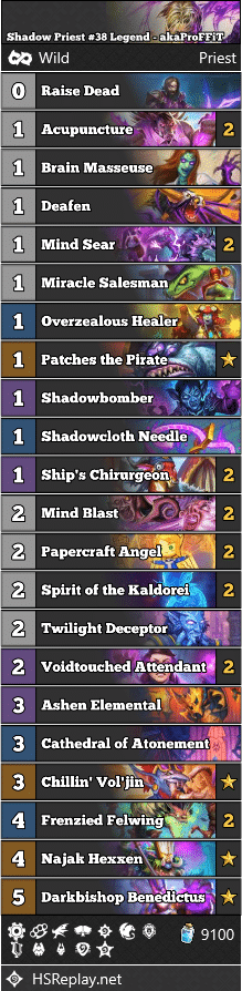 Shadow Priest #38 Legend - akaProFFiT